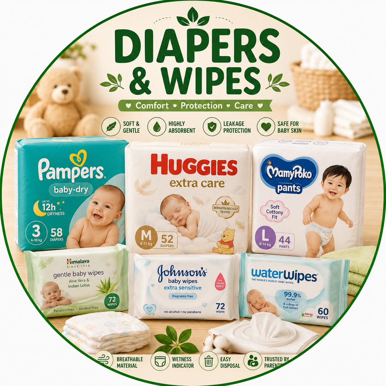 Diapers & Wipes