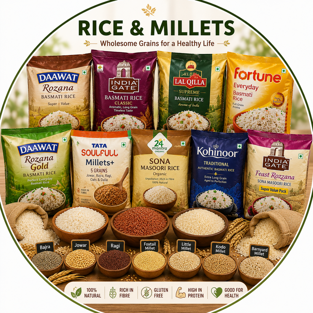 Rice & Millets